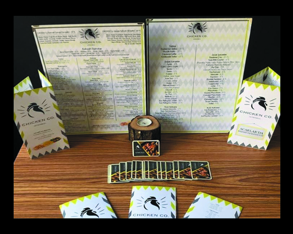 Restaurant & Cafelere Dijital Men&uuml; Taslama Sıvamalı